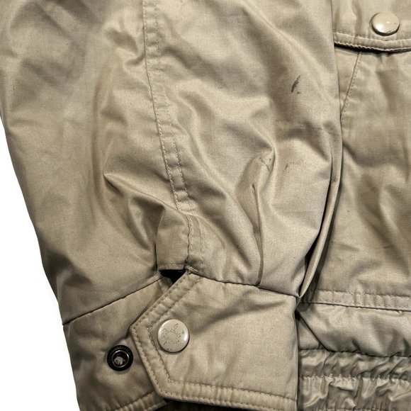 David Taylor Jacket Mens XL Puffer Khaki Quilted Lining - Picture 12 of 12